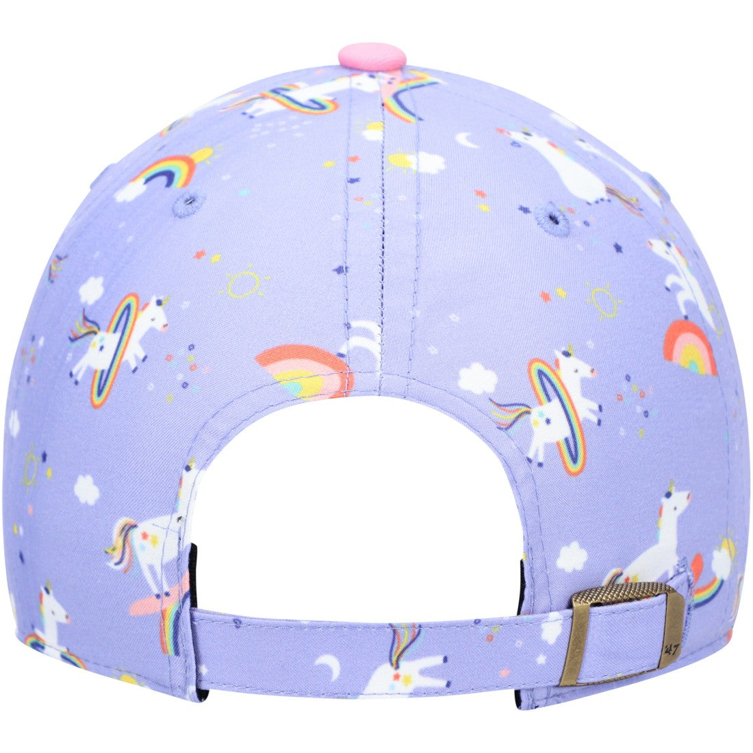 Green Bay Packers '47 Girls Preschool Unicorn Clean Up Adjustable Hat Purple - 47 brand
