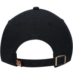 Cincinnati Bengals '47 Youth Logo Clean Up Adjustable Hat Black - 47 brand