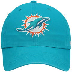Miami Dolphins '47 Youth Logo Clean Up Adjustable Hat Aqua - 47 brand