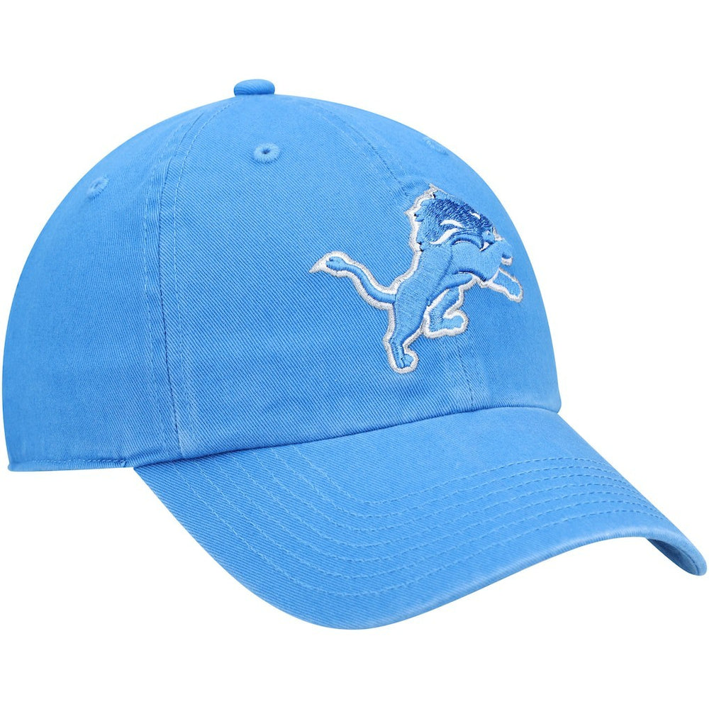 Detroit Lions '47 Youth Logo Clean Up Adjustable Hat Blue - 47 brand