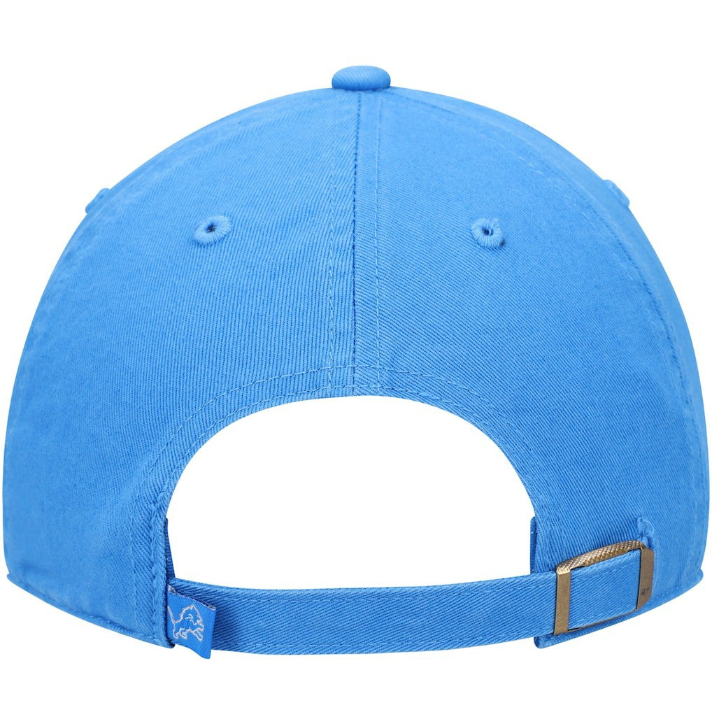 Detroit Lions '47 Youth Logo Clean Up Adjustable Hat Blue - 47 brand
