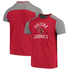 Arizona Cardinals Majestic Threads Field Goal Slub T-Shirt Cardinal/Gray - NFL