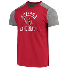 Arizona Cardinals Majestic Threads Field Goal Slub T-Shirt Cardinal/Gray - NFL