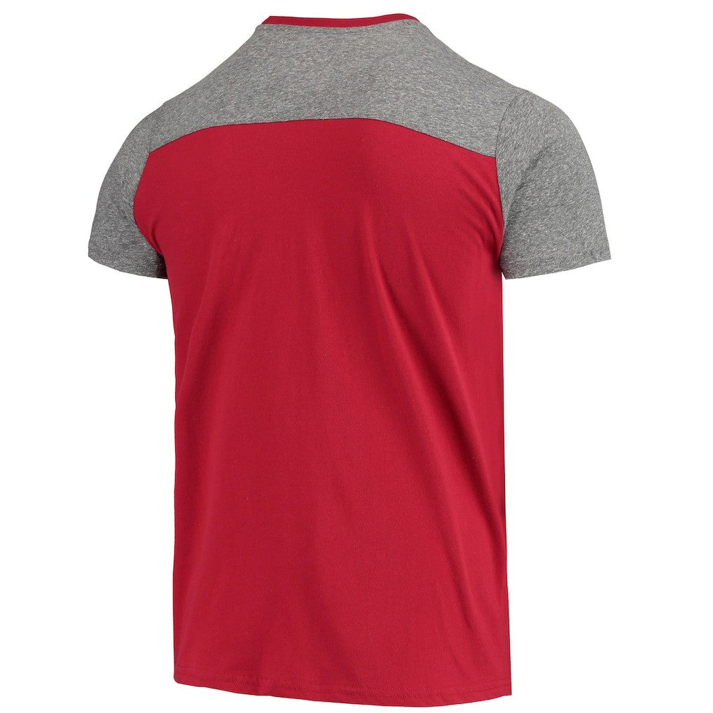 Arizona Cardinals Majestic Threads Field Goal Slub T-Shirt Cardinal/Gray - NFL