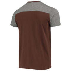 Cleveland Browns Majestic Threads Field Goal Slub T-Shirt Brown/Gray - NFL