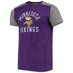 Minnesota Vikings Majestic Threads Field Goal Slub T-Shirt Purple/Gray - NFL