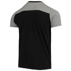 Las Vegas Raiders Majestic Threads Gridiron Classics Field Goal Slub T-Shirt Black/Heathered Gray - NFL