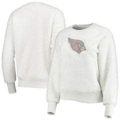 Arizona Cardinals Touch Women's Milestone Tracker Pullover Sweatshirt White - NFL
