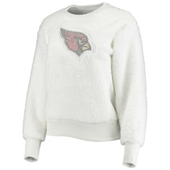 Arizona Cardinals Touch Women's Milestone Tracker Pullover Sweatshirt White - NFL