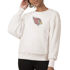 Arizona Cardinals Touch Women's Milestone Tracker Pullover Sweatshirt White - NFL