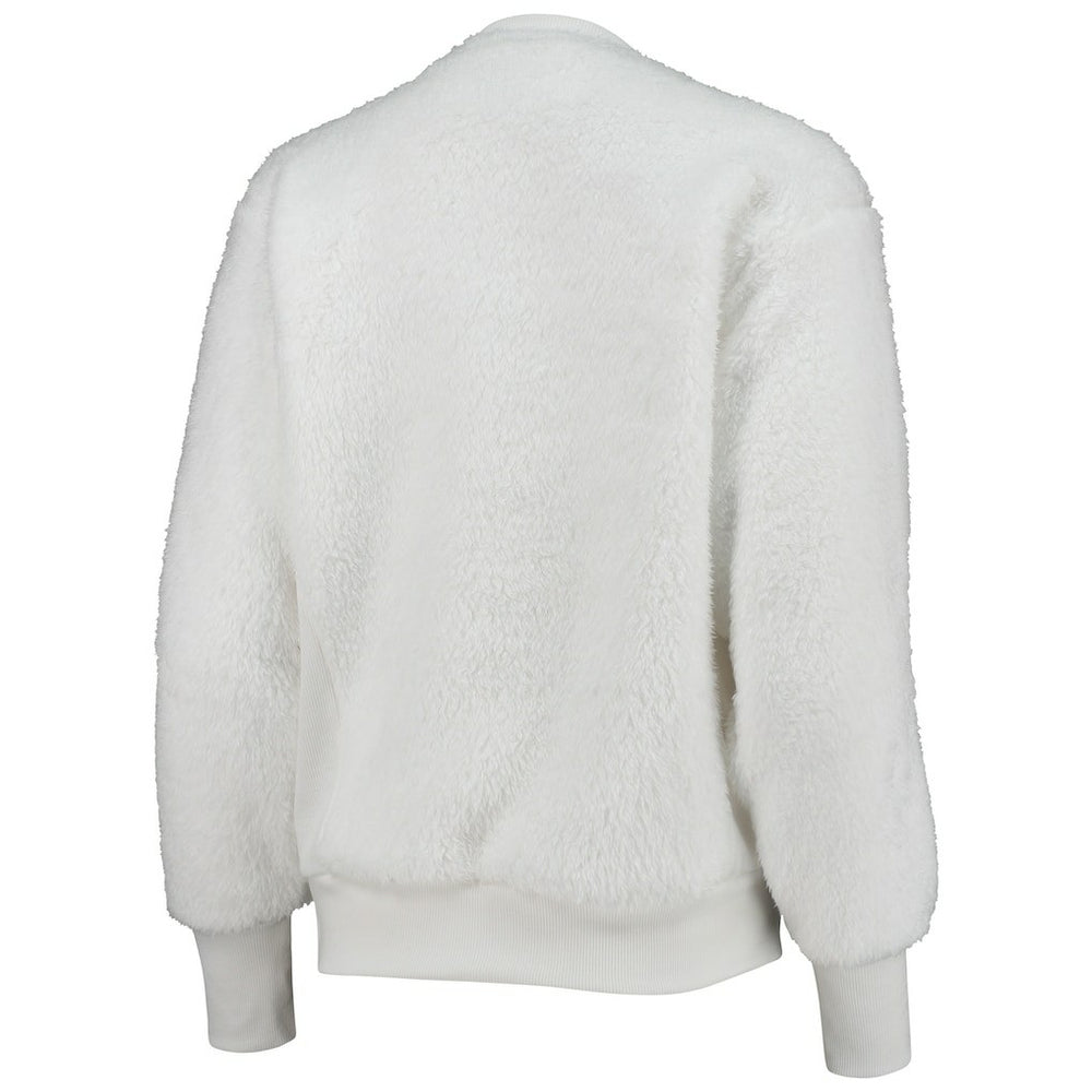 Carolina Panthers Touch Women's Milestone Tracker Pullover Sweatshirt White - NFL