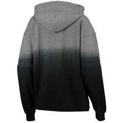 Pittsburgh Steelers Touch Women's Superstar Dip-Dye Pullover Hoodie Heathered Gray/Black - NFL