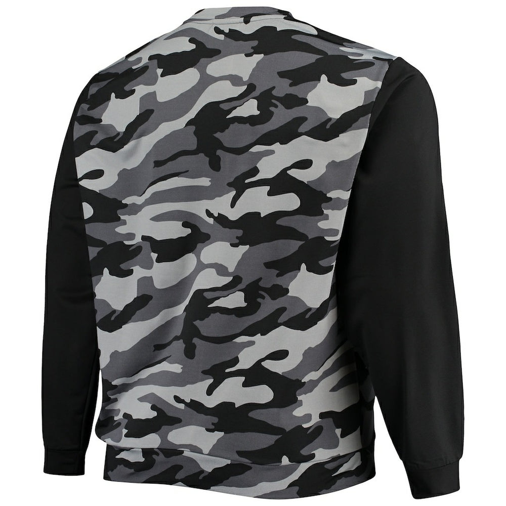 Las Vegas Raiders FOCO Camo Long Sleeve T-Shirt Black - NFL