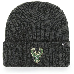 47 brand - Milwaukee Bucks '47 Brain Freeze Cuffed Knit Hat - Black