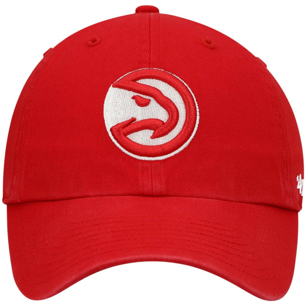 47 brand - Atlanta Hawks '47 Core Logo Clean Up Adjustable Hat - Red
