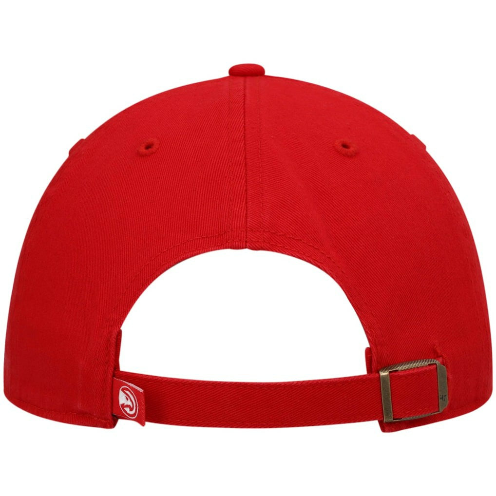 47 brand - Atlanta Hawks '47 Core Logo Clean Up Adjustable Hat - Red