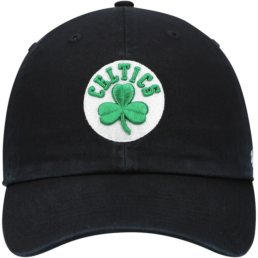 47 brand - Boston Celtics '47 Core Logo Clean Up Adjustable Hat - Black
