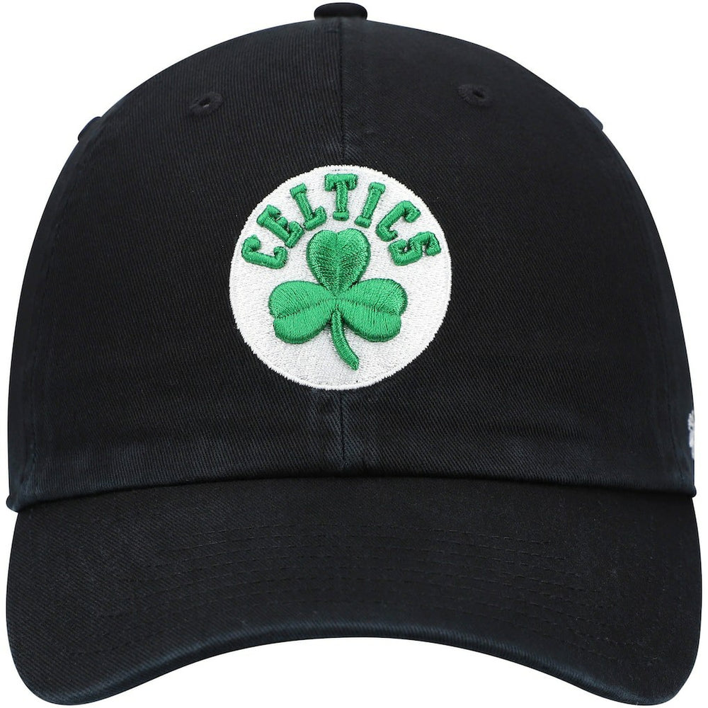 47 brand - Boston Celtics '47 Core Logo Clean Up Adjustable Hat - Black
