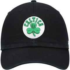 47 brand - Boston Celtics '47 Core Logo Clean Up Adjustable Hat - Black