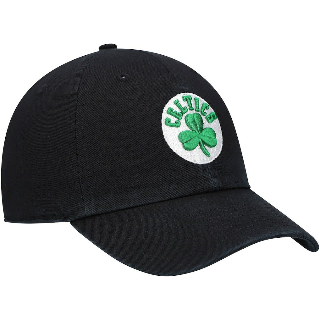 47 brand - Boston Celtics '47 Core Logo Clean Up Adjustable Hat - Black