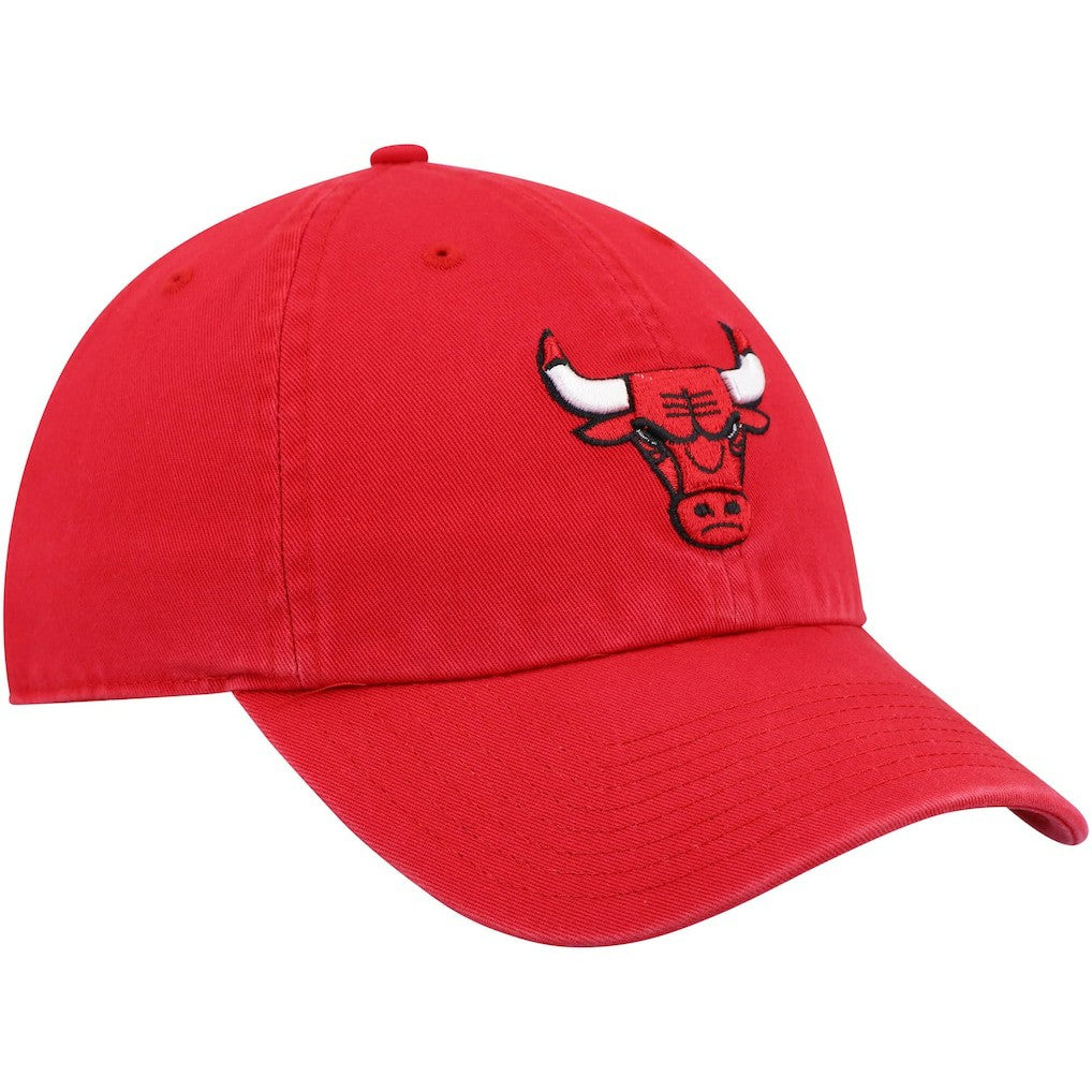 47 brand - Chicago Bulls '47 Core Logo Clean Up Adjustable Hat - Red