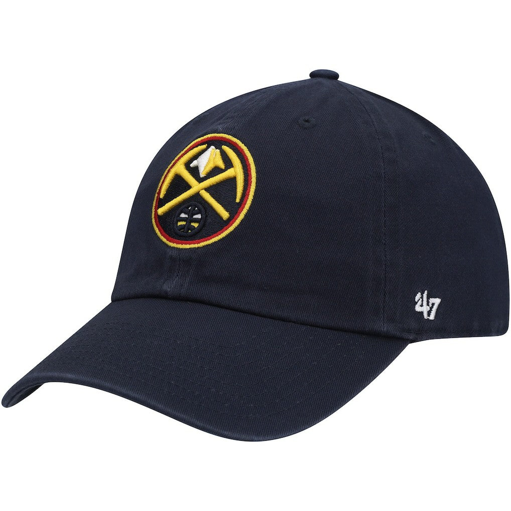 47 brand - Denver Nuggets '47 Core Logo Clean Up Adjustable Hat - Navy