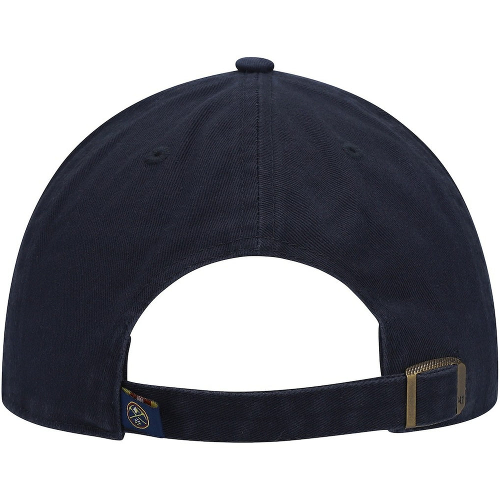 47 brand - Denver Nuggets '47 Core Logo Clean Up Adjustable Hat - Navy