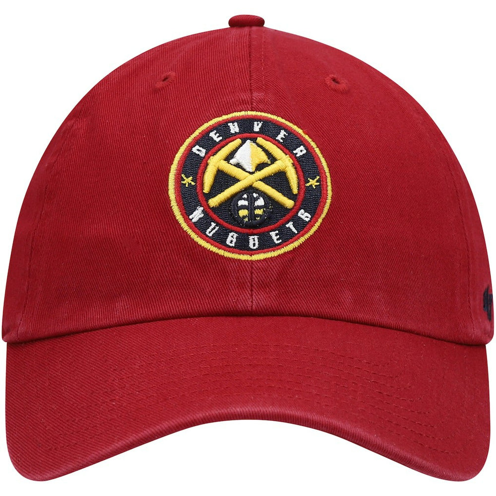 47 brand - Denver Nuggets '47 Core Logo Clean Up Adjustable Hat - Red