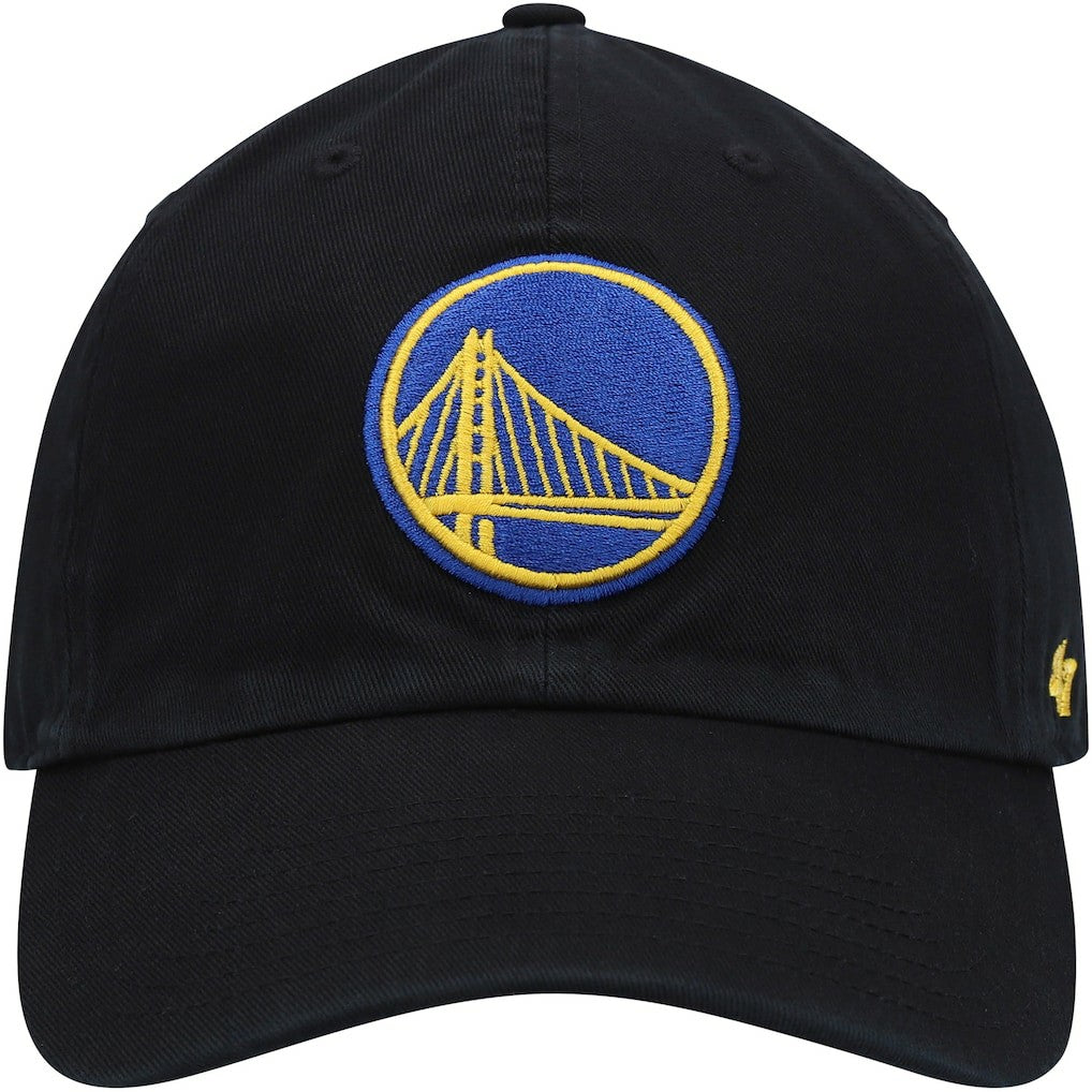 47 brand - Golden State Warriors '47 Core Logo Clean Up Adjustable Hat - Black