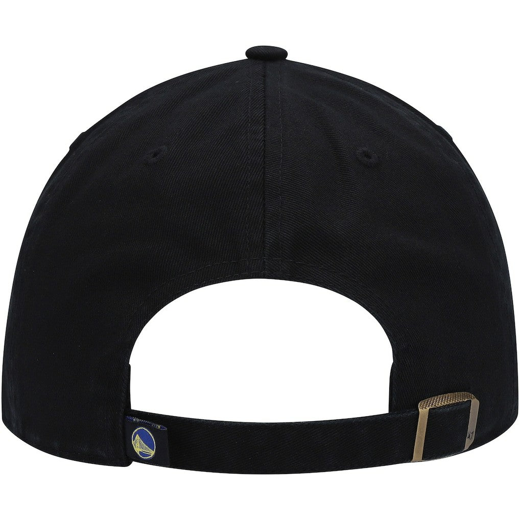 47 brand - Golden State Warriors '47 Core Logo Clean Up Adjustable Hat - Black
