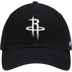 47 brand - Houston Rockets '47 Core Logo Clean Up Adjustable Hat - Black