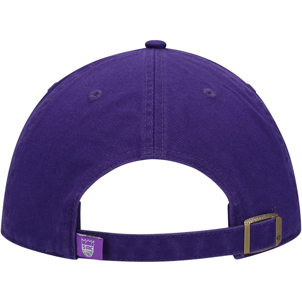 47 brand - Sacramento Kings '47 Core Logo Clean Up Adjustable Hat - Purple