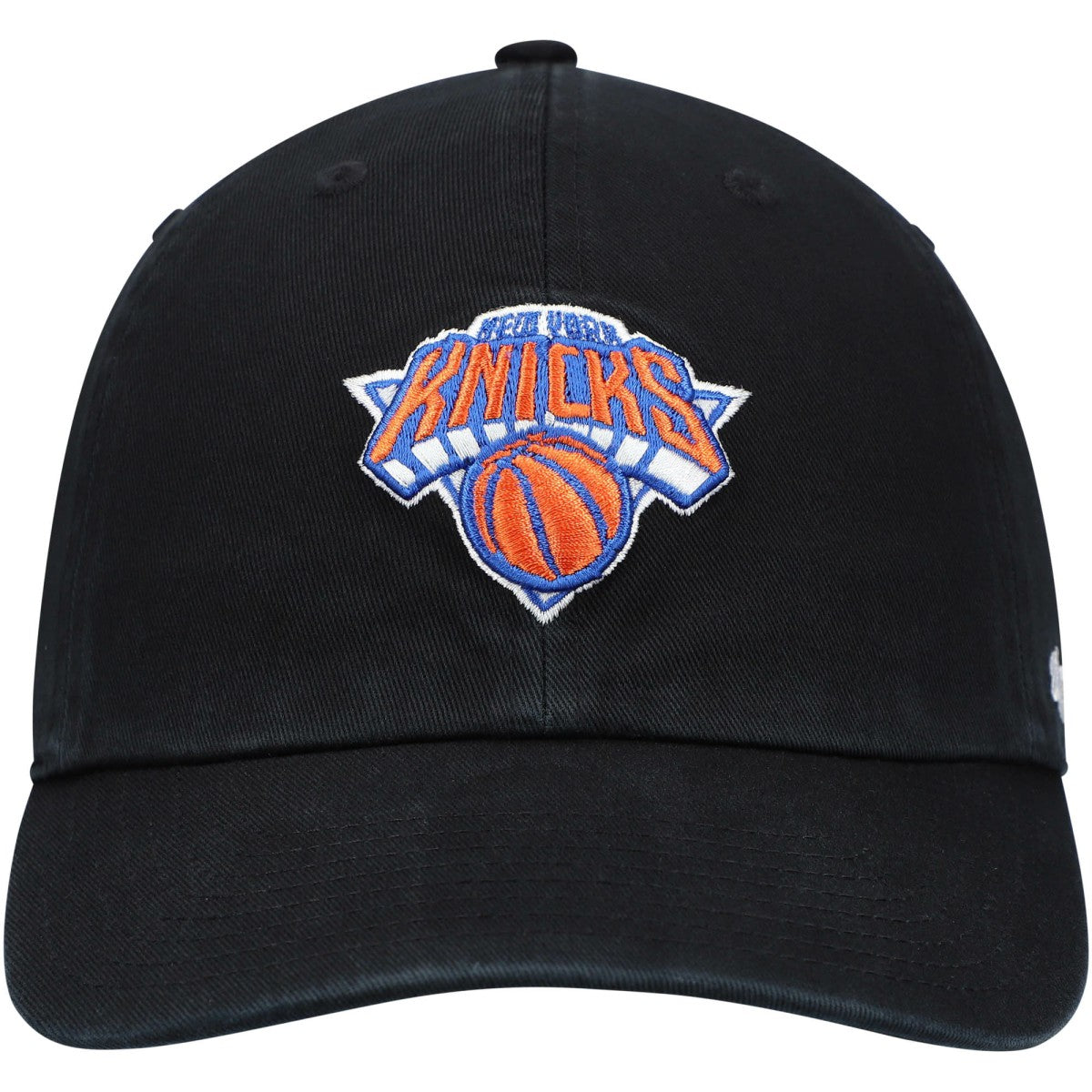 47 brand - New York Knicks '47 Core Logo Clean Up Adjustable Hat - Black