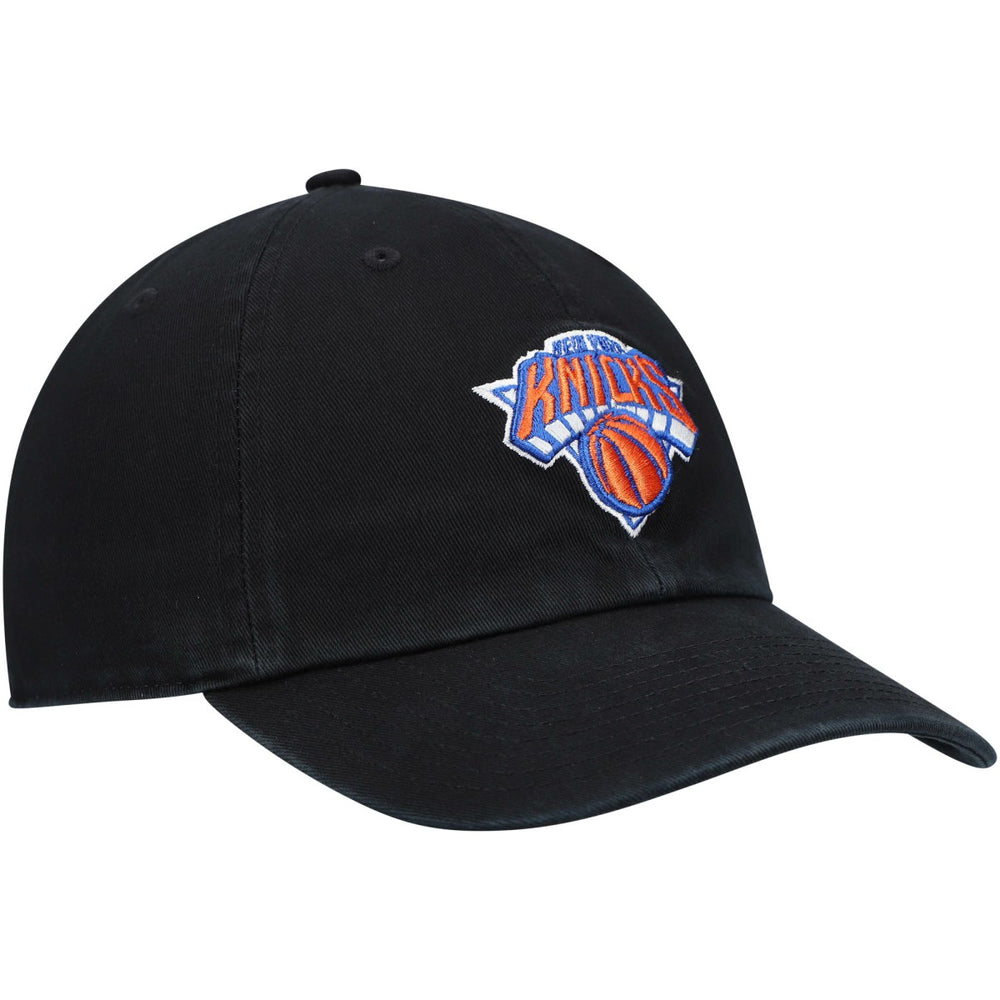 47 brand - New York Knicks '47 Core Logo Clean Up Adjustable Hat - Black