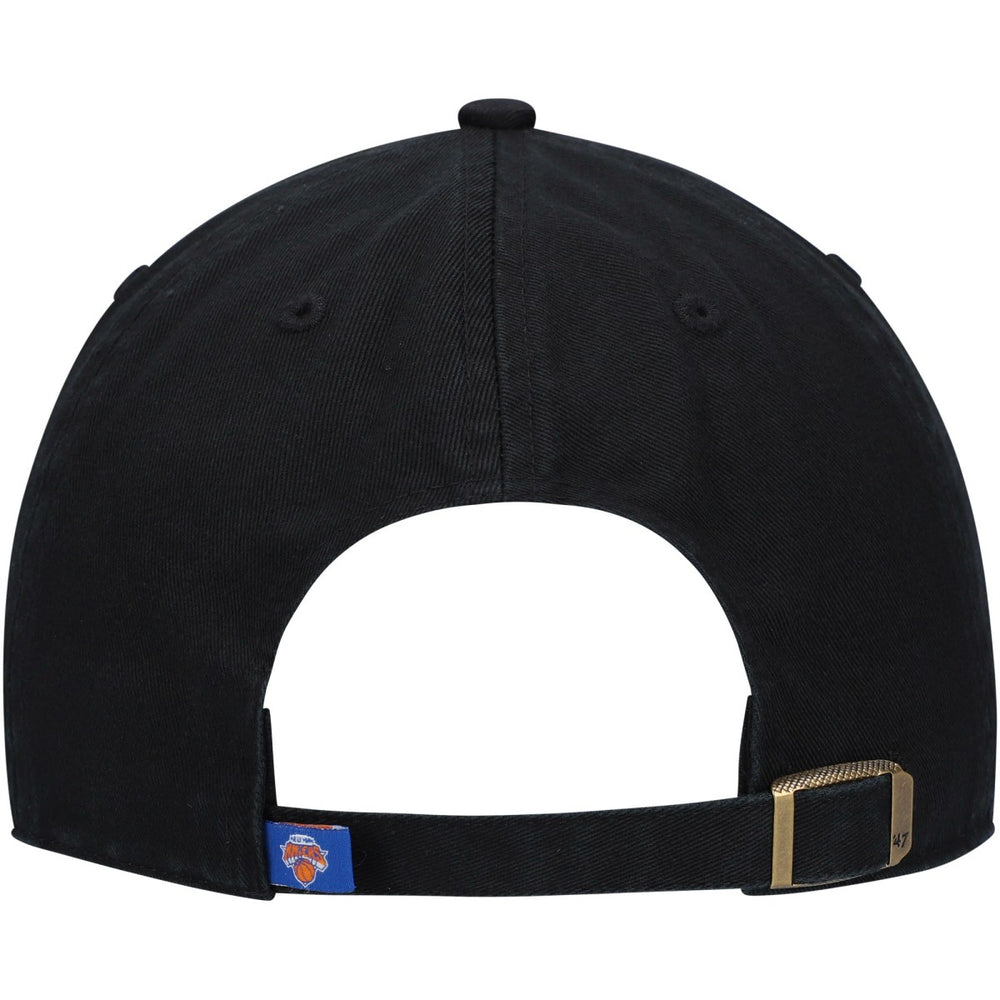 47 brand - New York Knicks '47 Core Logo Clean Up Adjustable Hat - Black