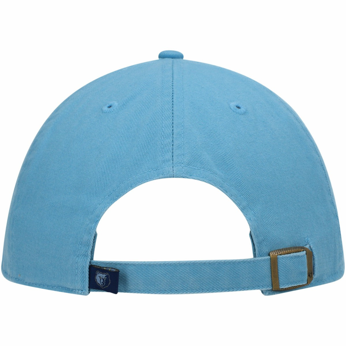 47 brand - Memphis Grizzlies '47 Core Logo Clean Up Adjustable Hat - Light Blue
