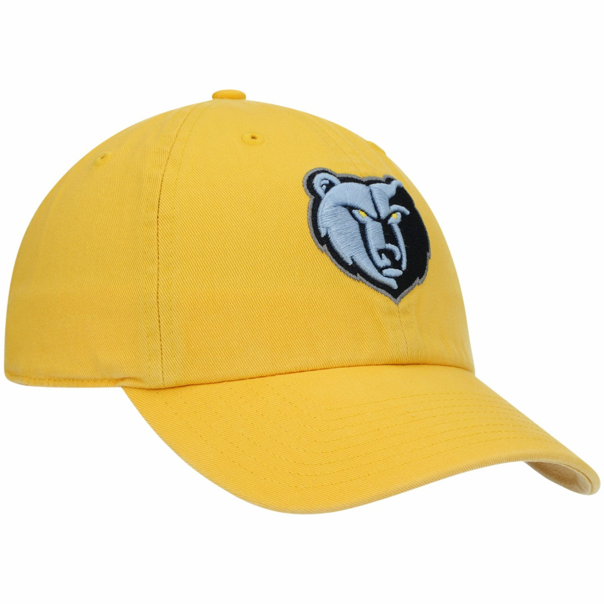 47 brand - Memphis Grizzlies '47 Core Logo Clean Up Adjustable Hat - Gold