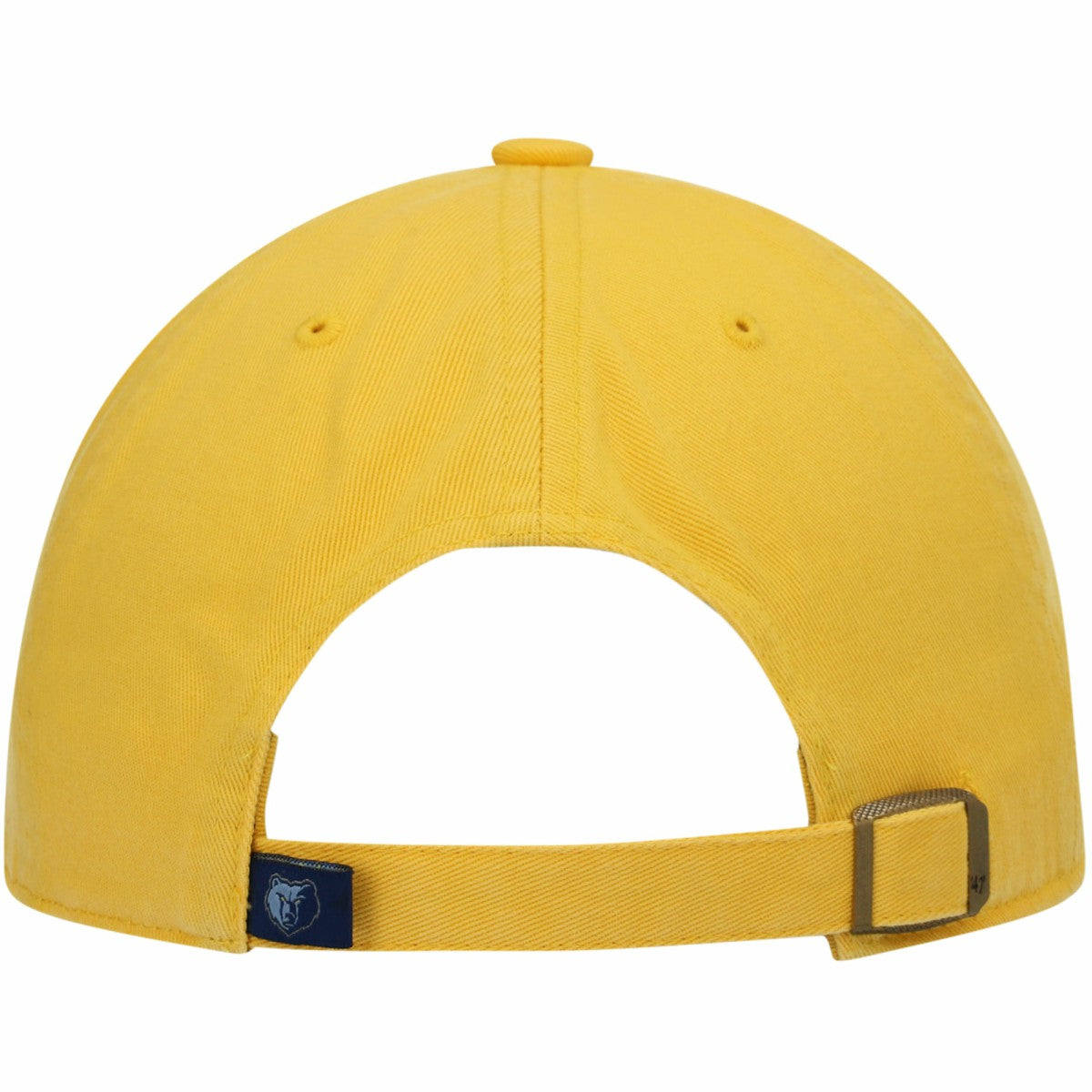 47 brand - Memphis Grizzlies '47 Core Logo Clean Up Adjustable Hat - Gold
