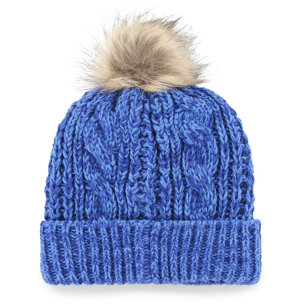 47 brand - Dallas Mavericks '47 Women's Meeko Cuffed Knit Hat with Pom - Blue