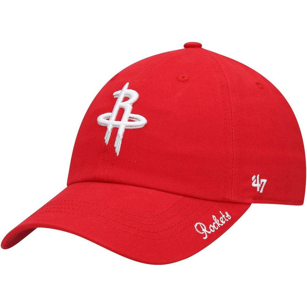 47 brand - Houston Rockets '47 Women's Miata Clean Up Logo Adjustable Hat - Red
