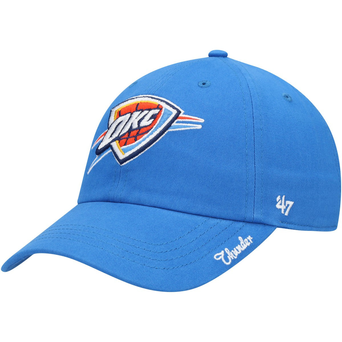 47 brand - Oklahoma City Thunder '47 Women's Miata Clean Up Logo Adjustable Hat - Blue