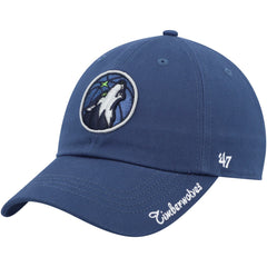 47 brand - Minnesota Timberwolves '47 Women's Miata Clean Up Logo Adjustable Hat - Navy