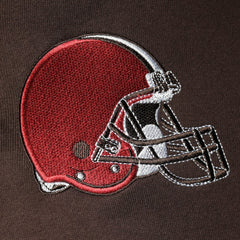 Cleveland Browns Starter Playoffs Color Block Full-Zip Hoodie Brown/Orange - NFL