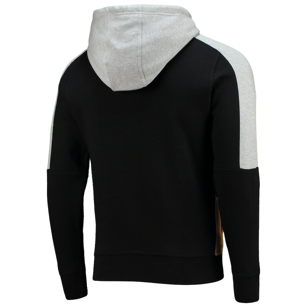 New Orleans Saints Starter Playoffs Color Block Full-Zip Hoodie Black/Gold - NFL