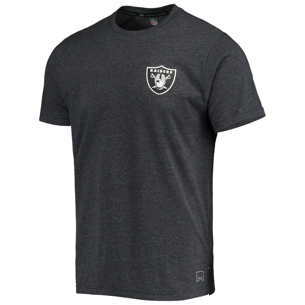 Las Vegas Raiders MSX by Michael Strahan Motivation Performance T-Shirt Black - NFL