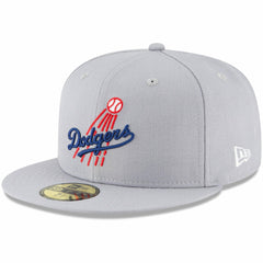 Los Angeles Dodgers New Era Cooperstown Collection Logo 59FIFTY Fitted Hat discount