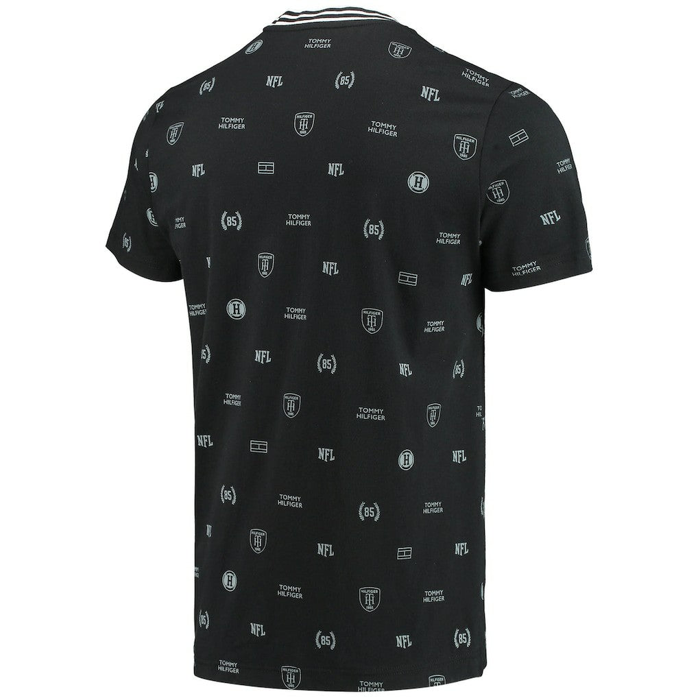 Pittsburgh Steelers Tommy Hilfiger Essential Pocket T-Shirt Black - NFL
