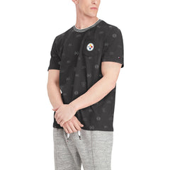 Pittsburgh Steelers Tommy Hilfiger Essential Pocket T-Shirt Black - NFL