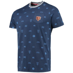 Chicago Bears Tommy Hilfiger Essential Pocket T-Shirt Navy - NFL