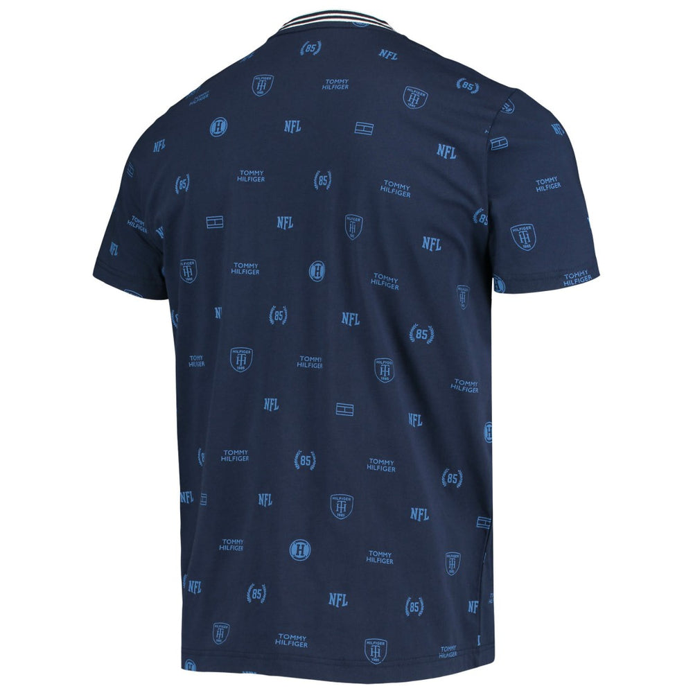 Seattle Seahawks Tommy Hilfiger Essential Pocket T-Shirt College Navy - NFL